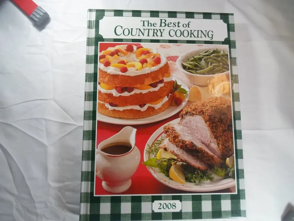 VTG Taste of Home, The Best of Country Cooking 2008 HC GrannyChic ComfortClassic